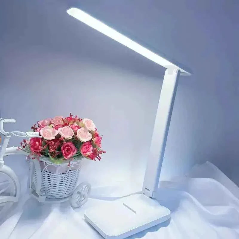 Foldable Table Led Desk Lamp, Eye Protection Night Light, USB Chargeable