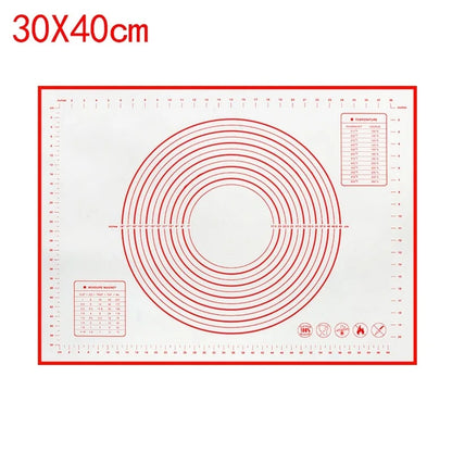 Non-Stick Silicone Baking & Dough Mat – Reusable Kitchen Kneading Mat