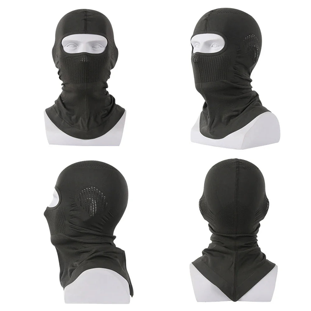 Full Face Mask Outdoor Sports Ski Motorcycle Mask Scarf Helmet Inner Cap