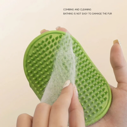 Soft Rubber Dog Brush