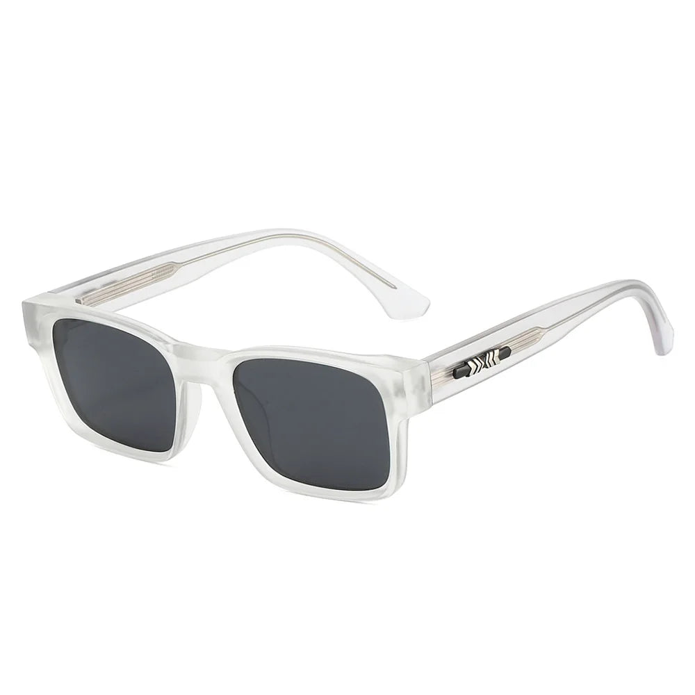 Classic Square Polarized Sunglasses – UV400 Unisex Travel Shades
