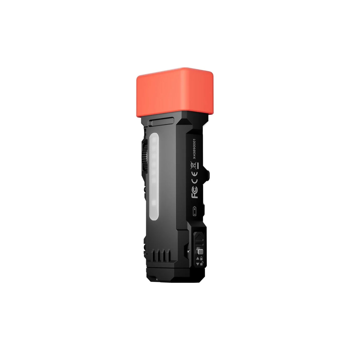 WUBEN X4 EDC Flat Flashlight with RGB Light, 1500 Lumens Mini Flashlight with Tactical Switch and Magnetic,