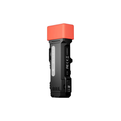 WUBEN X4 EDC Flat Flashlight with RGB Light, 1500 Lumens Mini Flashlight with Tactical Switch and Magnetic,