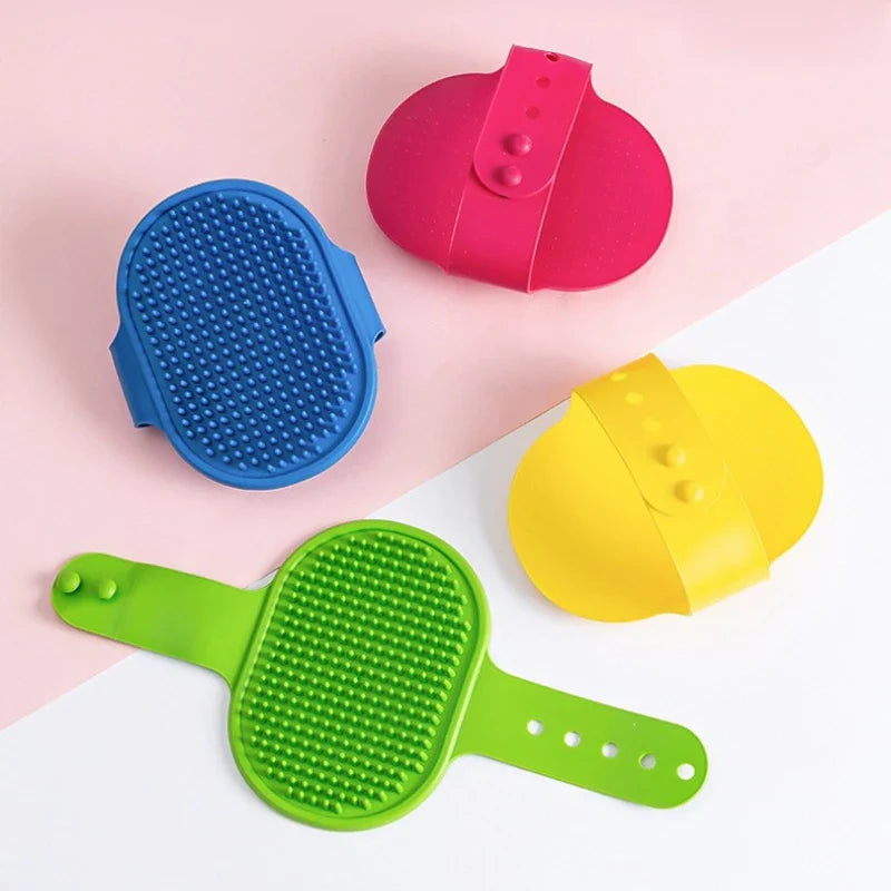 Soft Rubber Dog Brush