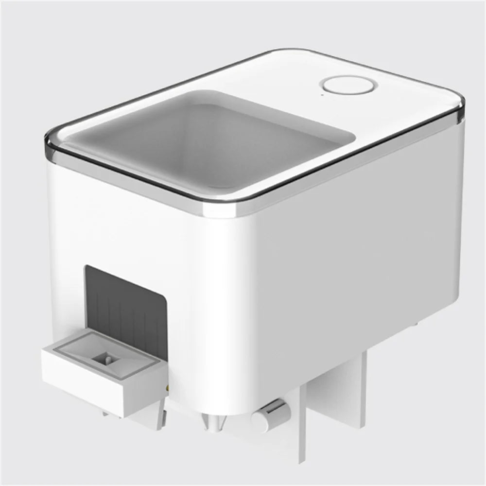 Smart WiFi App-Controlled Automatic Fish Tank Feeder with Timer