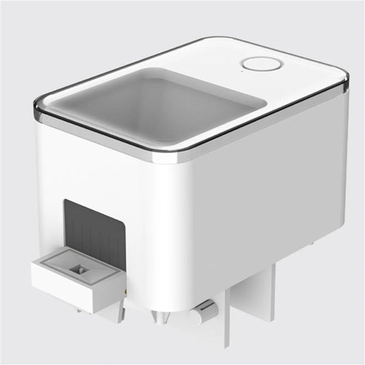 Smart WiFi App-Controlled Automatic Fish Tank Feeder with Timer