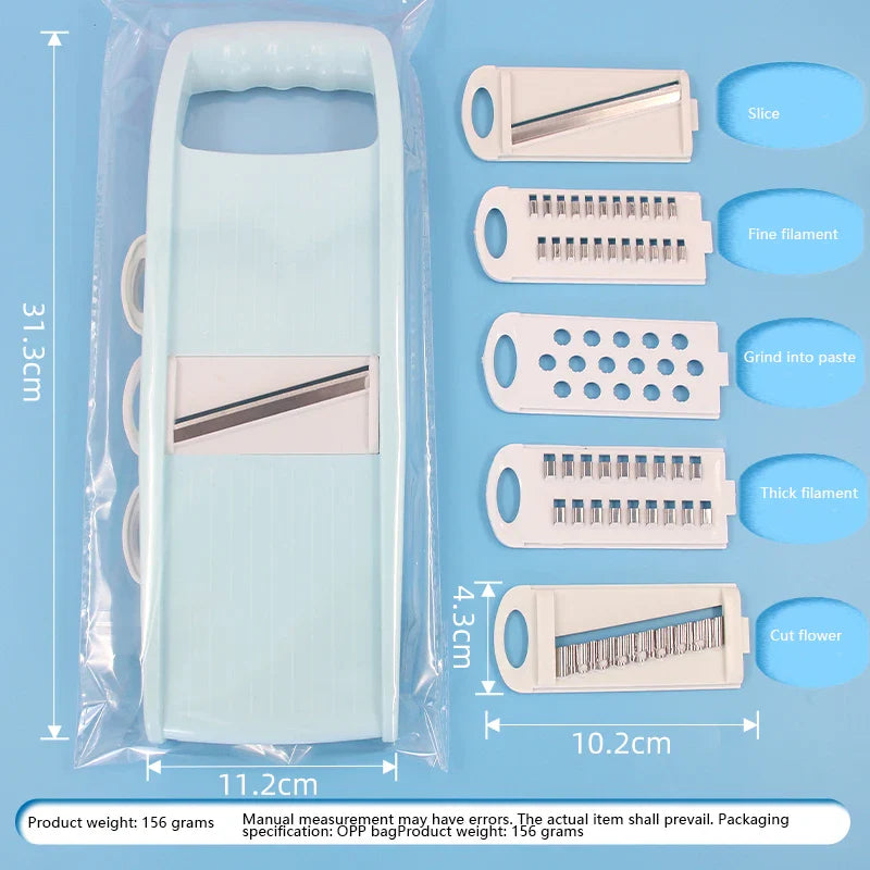 Vegetable Chopper & Fruit Slicer Multifunction Manual Food for Kitchen