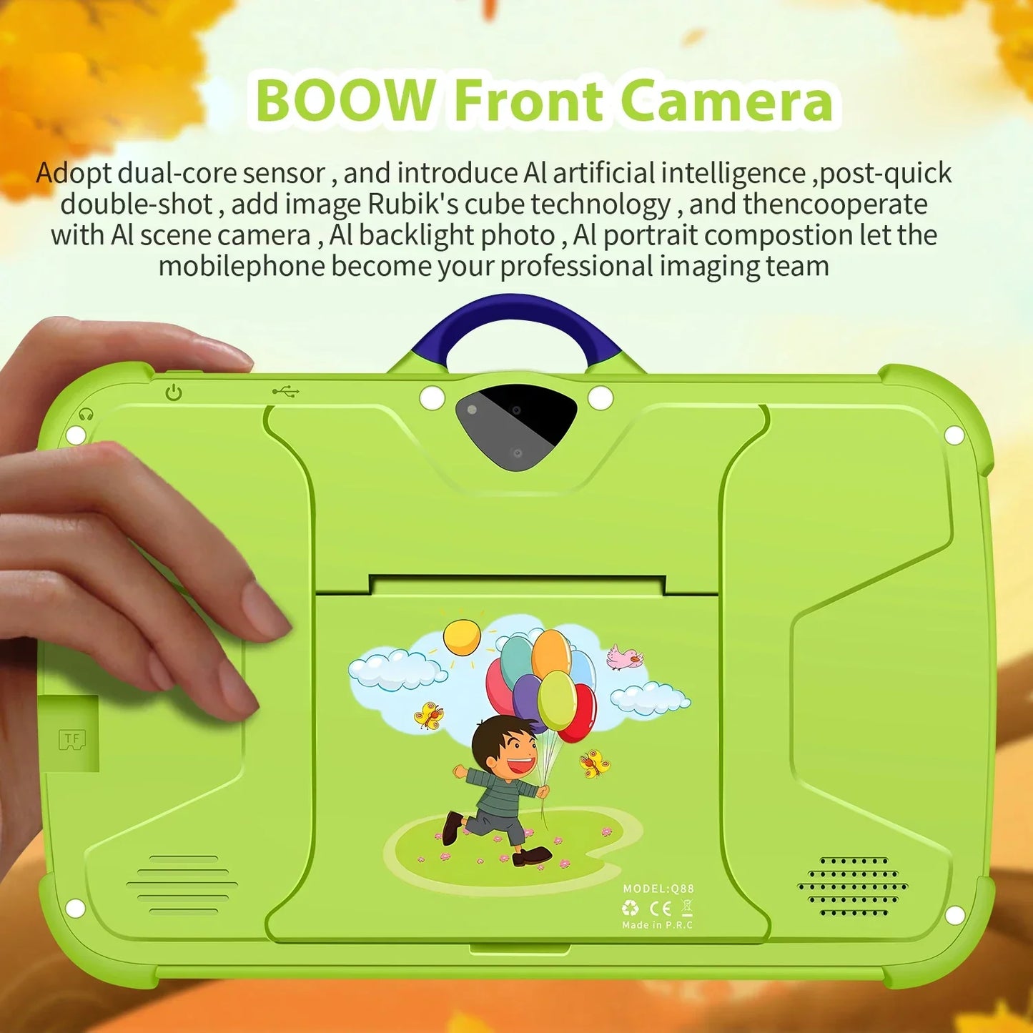 Kids Android Tablet 7 Inch 4GB RAM 64GB Educational Tablet