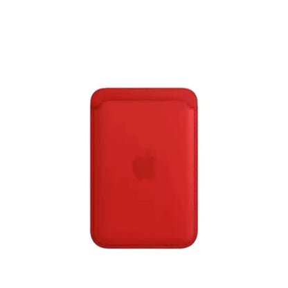 MagSafe Magnetic Wallet Card Holder – Leather Case for iPhone 17, 16, 15, 14, 13, 12 & Samsung