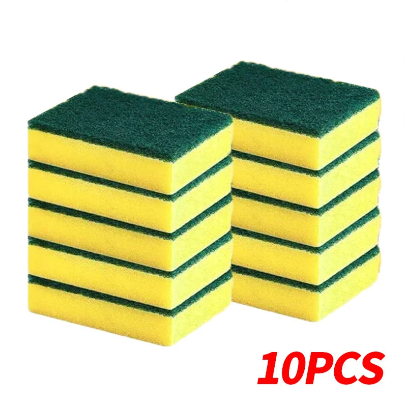 Highly absorbent double-sided sponge