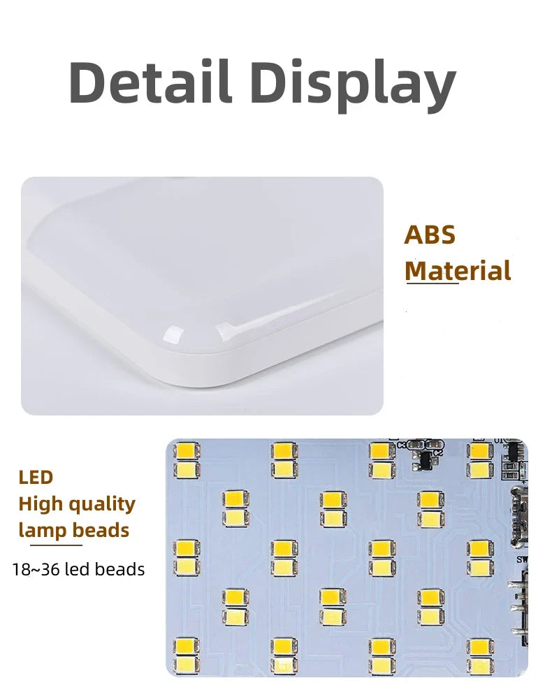 USB Motion Sensor LED Lamp — Bedroom, Kitchen, Stair & Closet Light