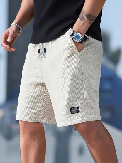 Men's Textured Beach Shorts