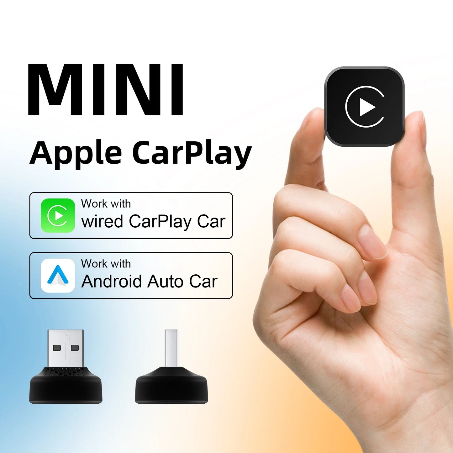 Wired to Wireless CarPlay & Android Auto Dongle, Adapter Stable Sync, 2026 model
