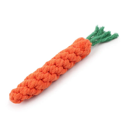Anti-Anxiety Carrot Knot Chew Toy for Dogs for Small to Medium Dogs | Durable Dog Toys