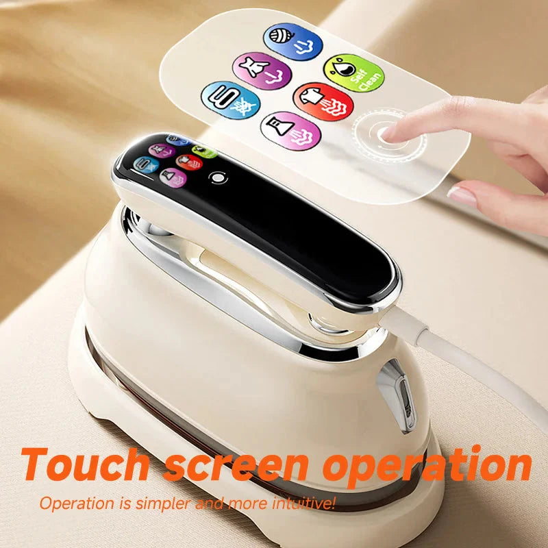 AI Control Handheld Garment Steamer Home Electric Steam Cleaner Portable Foldable Mite Removal Travel Flat Ironing Machine