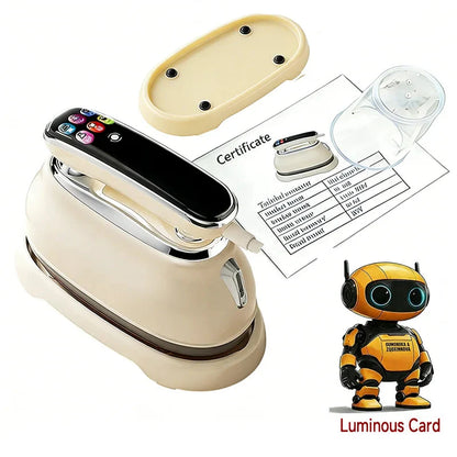 AI Control Handheld Garment Steamer Home Electric Steam Cleaner Portable Foldable Mite Removal Travel Flat Ironing Machine