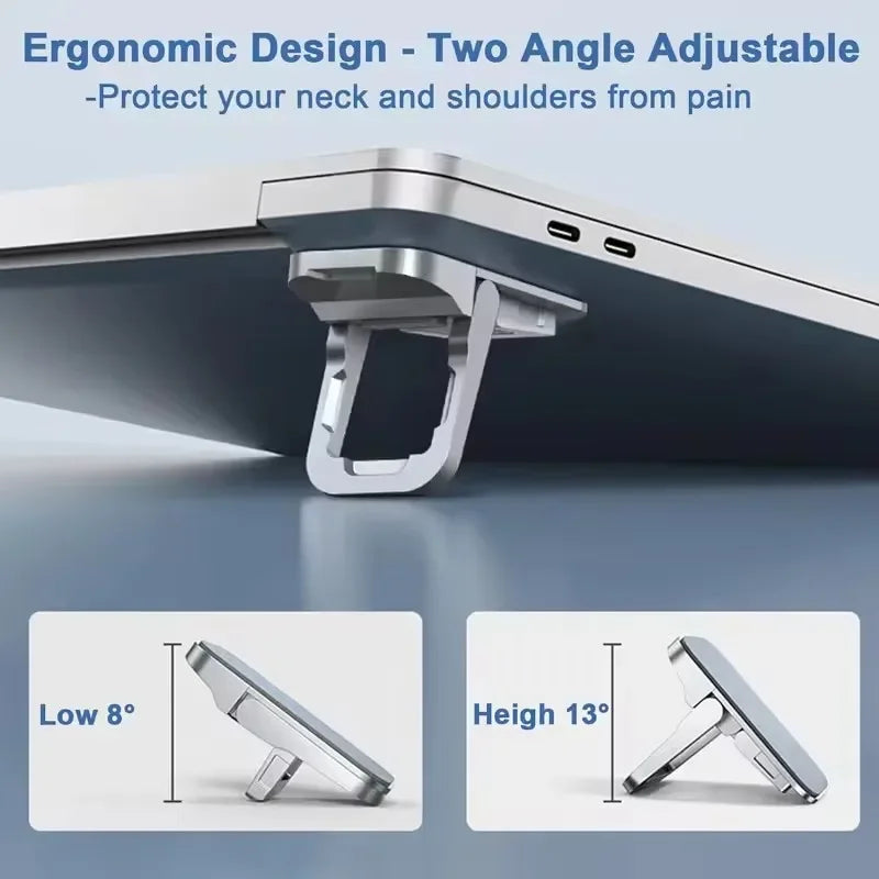 Invisible Laptop Stand (2-Pack) — Better Posture, Cooler Laptop, Cleaner Desk