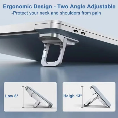 Invisible Laptop Stand (2-Pack) — Better Posture, Cooler Laptop, Cleaner Desk