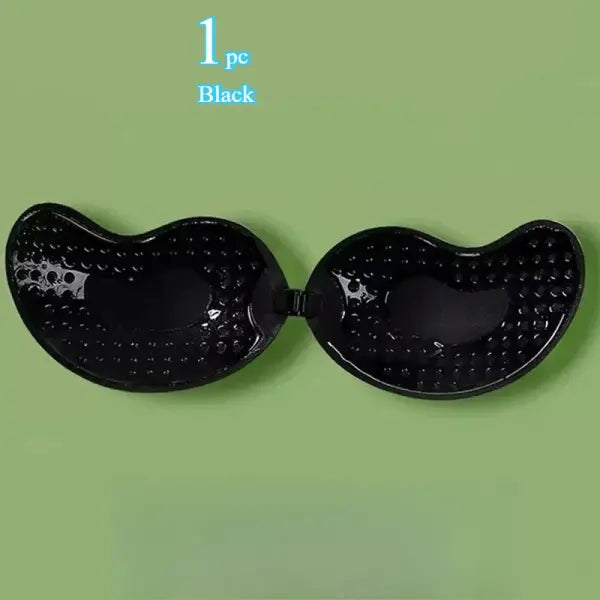 Invisible Push Up Adhesive Bra Silicone Seamless Front Closure Support