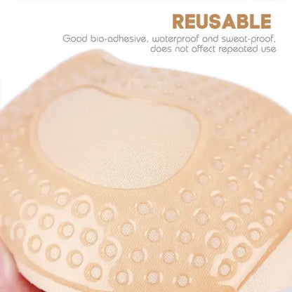 Invisible Push Up Adhesive Bra Silicone Seamless Front Closure Support