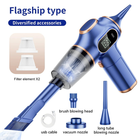 ABS Wireless Car Vacuum Cleaner Handheld HEPA Dust Filter