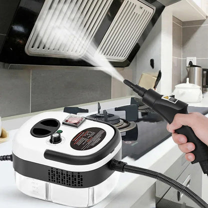 Steamixci 2500W High-Pressure Steam Cleaner – 6-Gear Adjustable Handheld Sanitizer for Home & Car