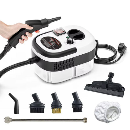 Steamixci 2500W High-Pressure Steam Cleaner – 6-Gear Adjustable Handheld Sanitizer for Home & Car